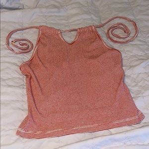 Brandy Melville Stripped Halter Top, “one size”